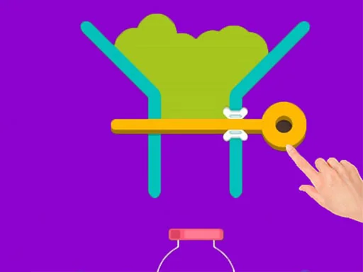 Colored Water &amp; Pin Game