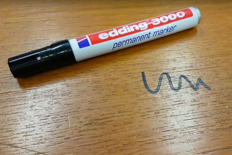 This is how you remove permanent marker stains