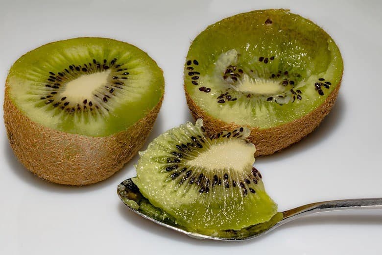This is why you should always eat a kiwi WITH the skin!