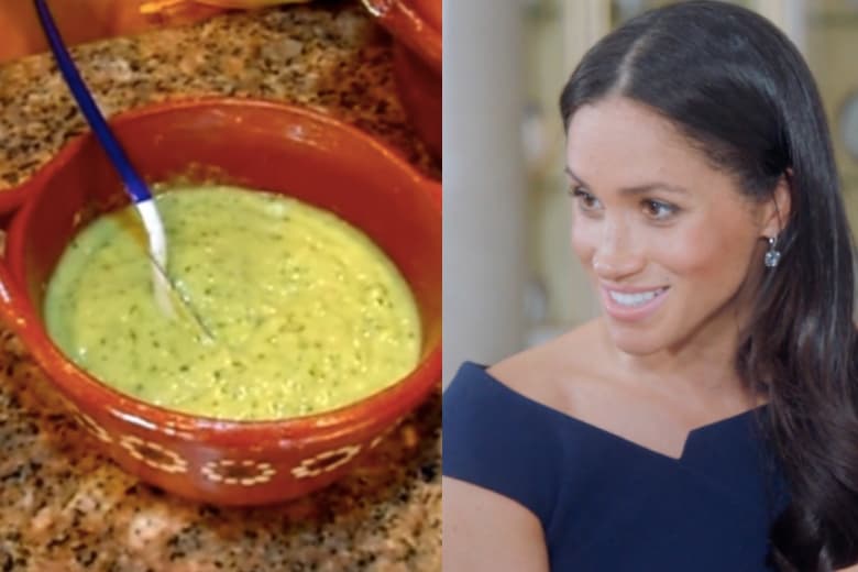 Recipe: Meghan Markle's green chilli and avocado dip