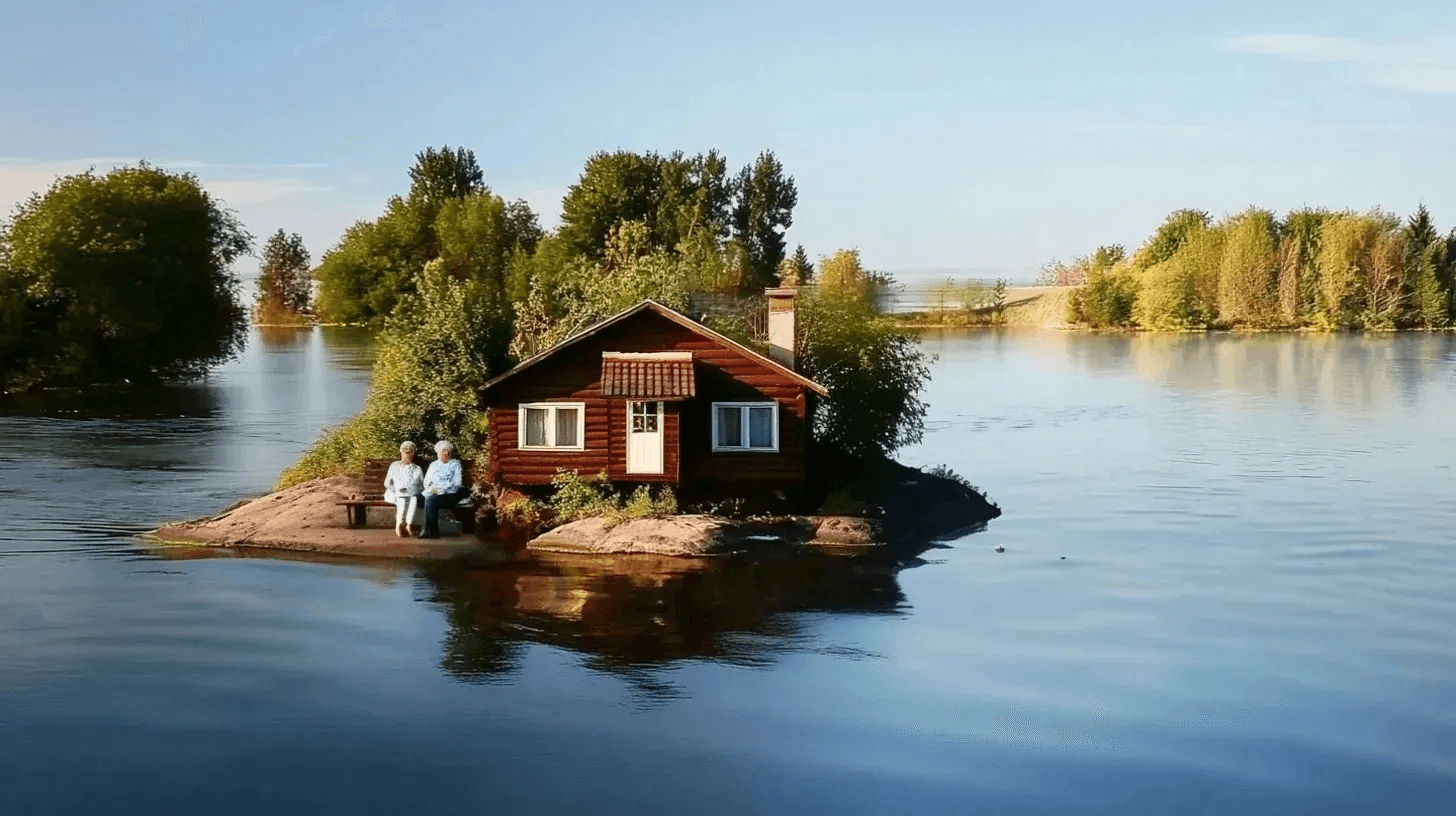 This Elderly Couple Lives in a Tiny Island Home – But Wait Until you see Inside!