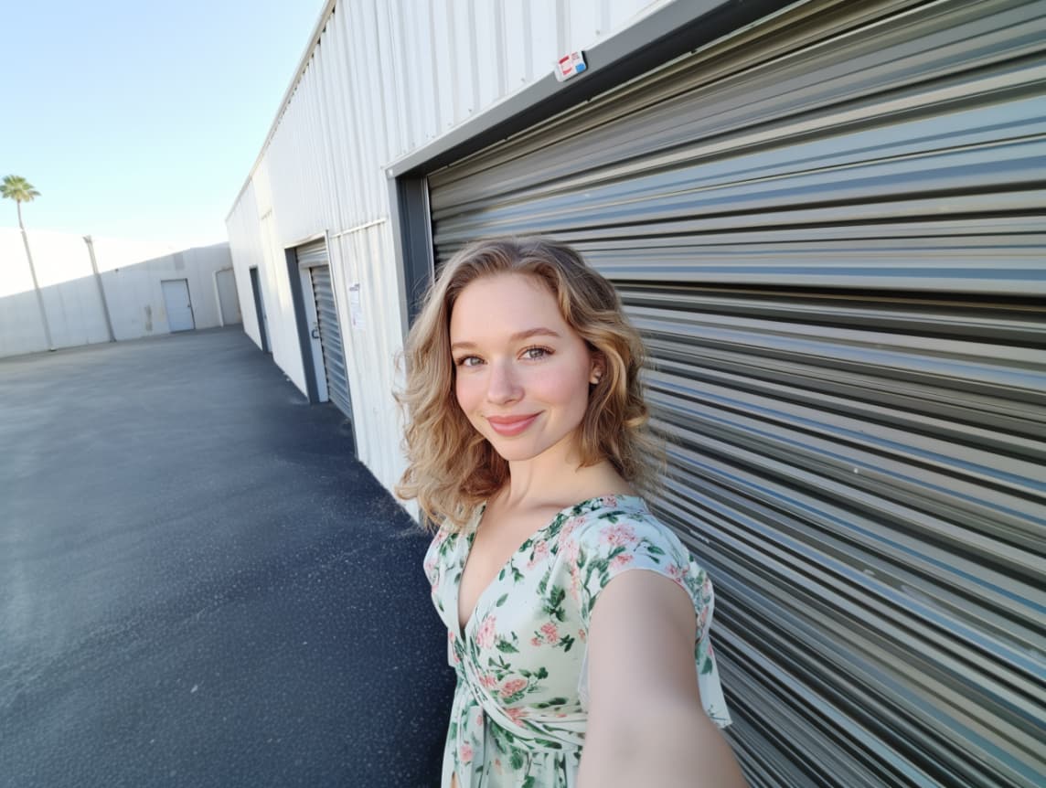 Young Woman Lives Inside Storage Unit - Don't Judge Until You See Inside