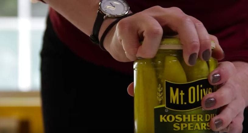 Having trouble opening a glass jar? With THIS handy trick that will be a thing of the past!