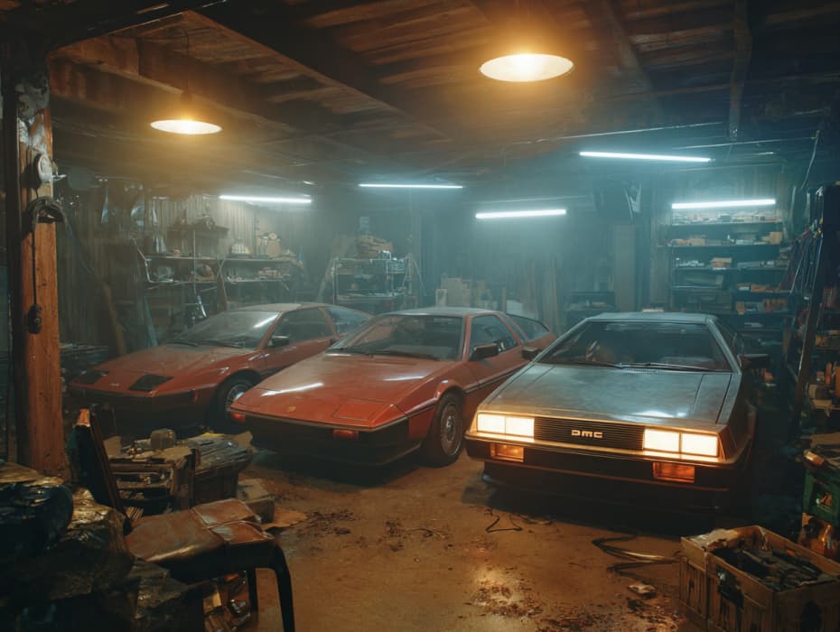 Man Inherits Dilapidated Garage — Inside He Finds Three Legendary Icons Untouched for 30 Years