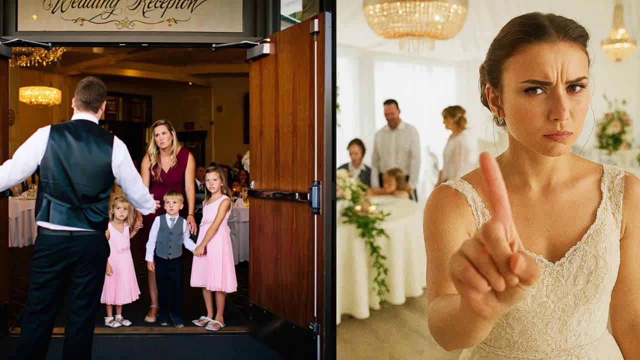 She Was Told to Leave Her Kids at Home - But Decided To Ruin Bride's Day Instead